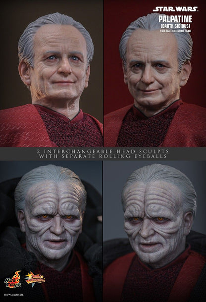 Star Wars Hot Toys  Darth Sidious MMS805 Licensed Action Figure