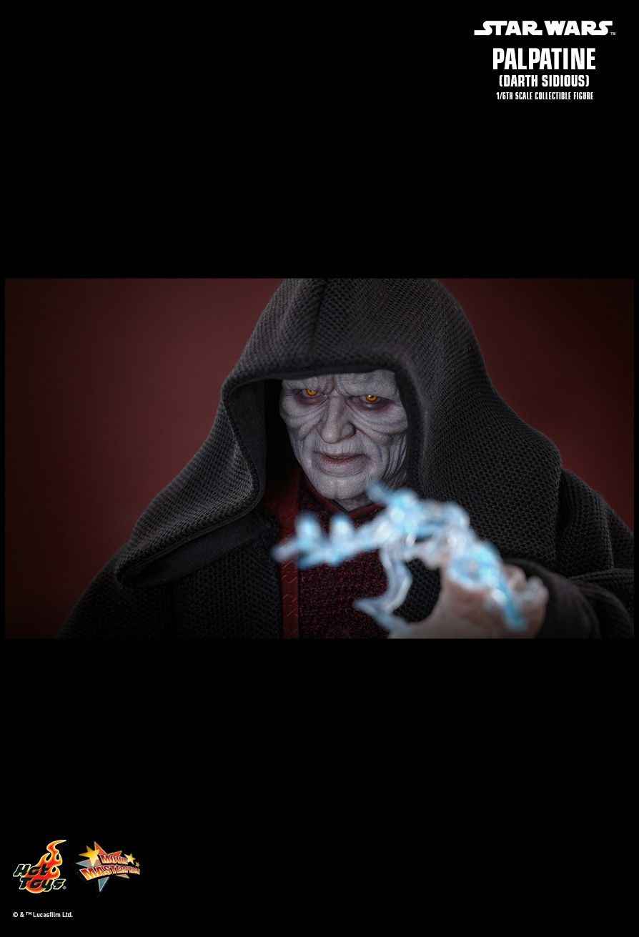 Star Wars Hot Toys  Darth Sidious MMS805 Licensed Action Figure