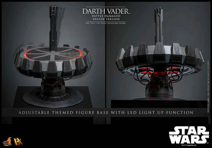 Star Wars Hot Toys Darth Vader Battle Damaged Deluxe Version DX45B 1/6 Licensed Action Figure
