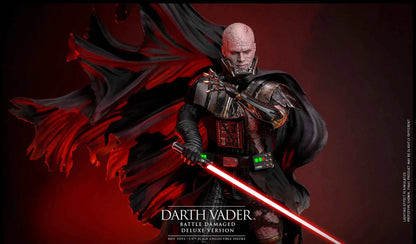 Star Wars Hot Toys Darth Vader Battle Damaged Deluxe Version DX45B 1/6 Licensed Action Figure