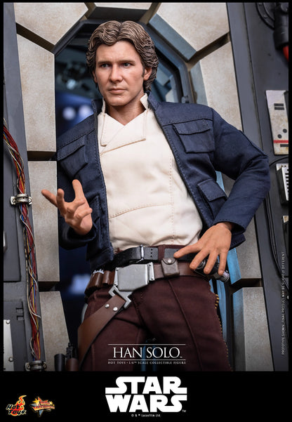 Star Wars Hot Toys Episode V: The Empire Strikes Back Han Solo MMS846 1/6 Licensed Action Figure