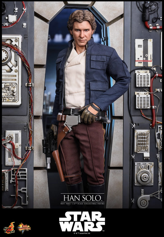 Star Wars Hot Toys Episode V: The Empire Strikes Back Han Solo MMS846 1/6 Licensed Action Figure
