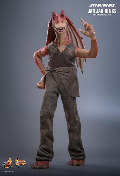 Star Wars Hot Toys Jar Jar Binks MMS807 Licensed Action Figure