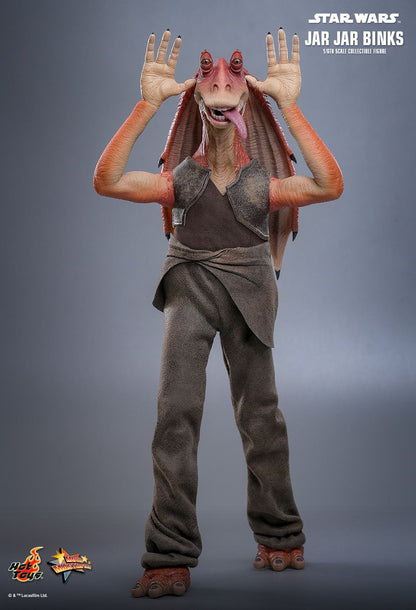 Star Wars Hot Toys Jar Jar Binks MMS807 Licensed Action Figure