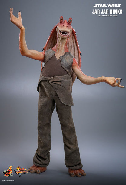 Star Wars Hot Toys Jar Jar Binks MMS807 Licensed Action Figure