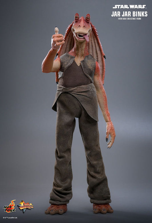 Star Wars Hot Toys Jar Jar Binks MMS807 Licensed Action Figure