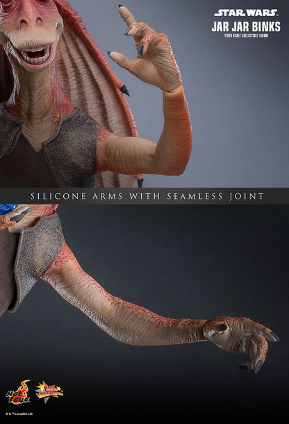 Star Wars Hot Toys Jar Jar Binks MMS807 Licensed Action Figure