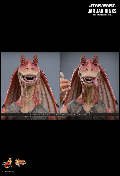 Star Wars Hot Toys Jar Jar Binks MMS807 Licensed Action Figure