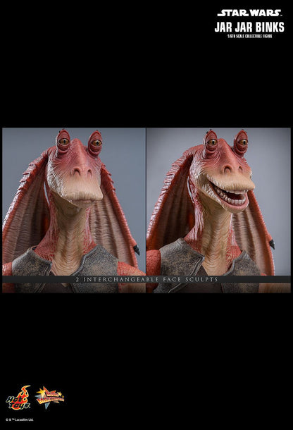 Star Wars Hot Toys Jar Jar Binks MMS807 Licensed Action Figure