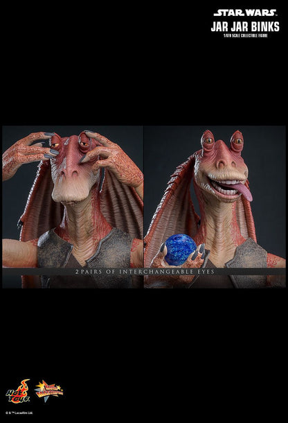 Star Wars Hot Toys Jar Jar Binks MMS807 Licensed Action Figure