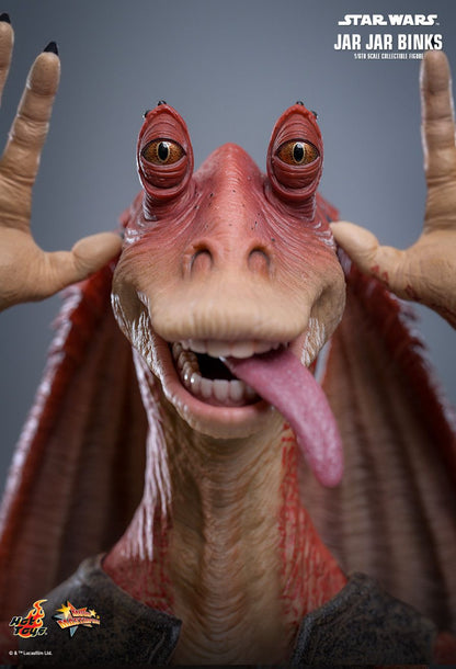 Star Wars Hot Toys Jar Jar Binks MMS807 Licensed Action Figure