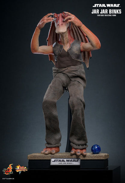 Star Wars Hot Toys Jar Jar Binks MMS807 Licensed Action Figure