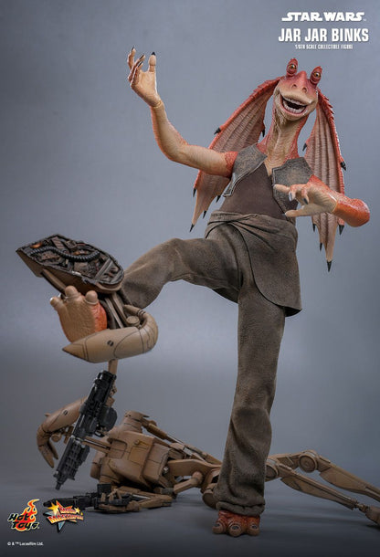 Star Wars Hot Toys Jar Jar Binks MMS807 Licensed Action Figure