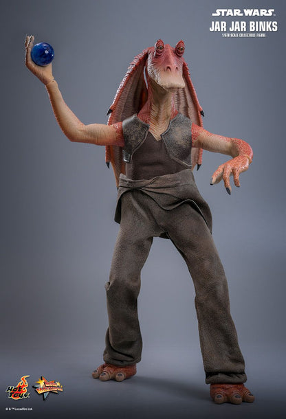 Star Wars Hot Toys Jar Jar Binks MMS807 Licensed Action Figure
