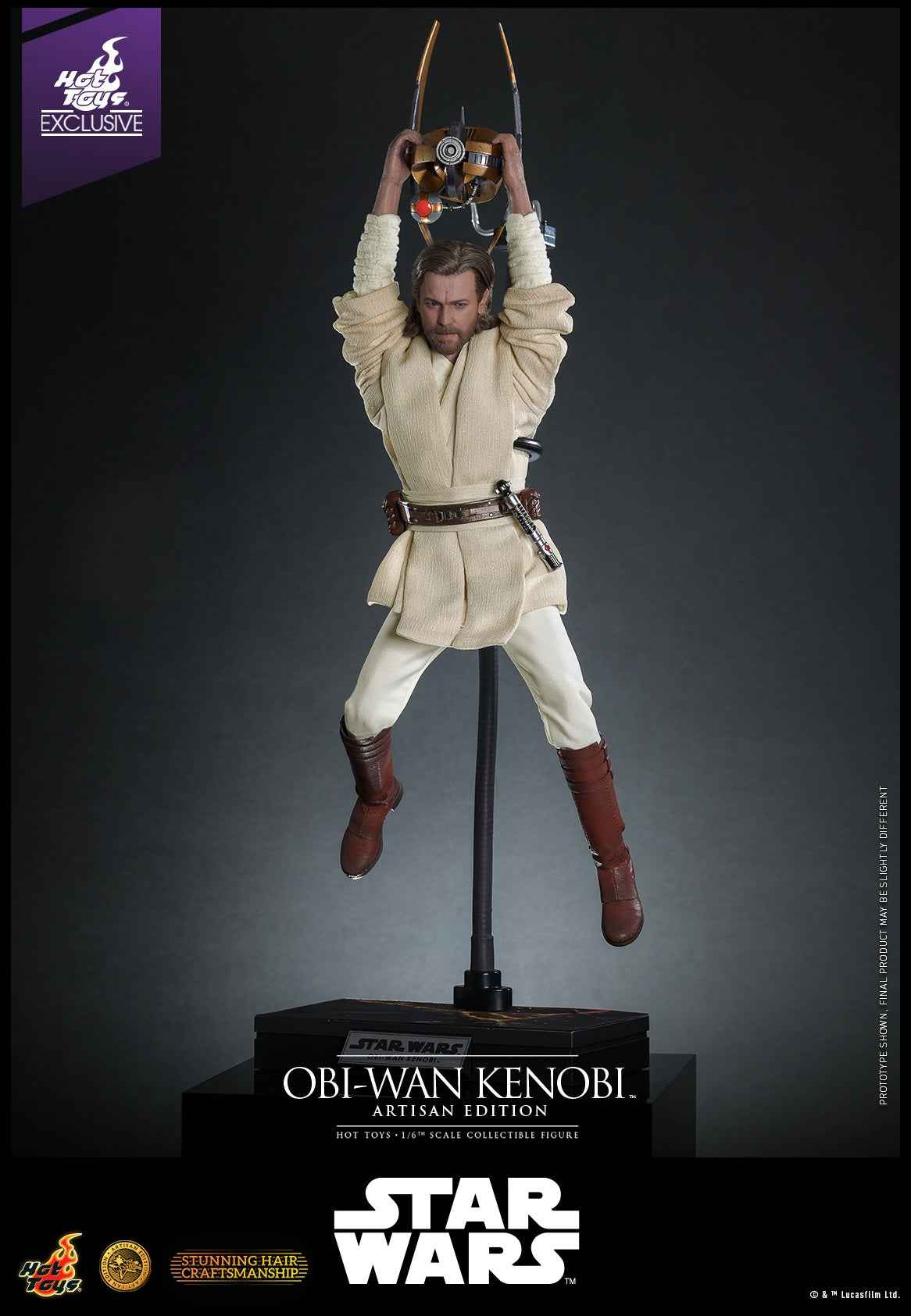 Star Wars Hot Toys Obi-Wan Kenobi MMS808 Licensed Action Figure