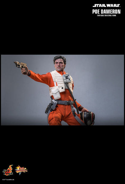 Star Wars Hot Toys  Poe Dameron MMS806 Licensed Action Figure