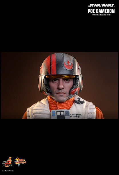 Star Wars Hot Toys  Poe Dameron MMS806 Licensed Action Figure