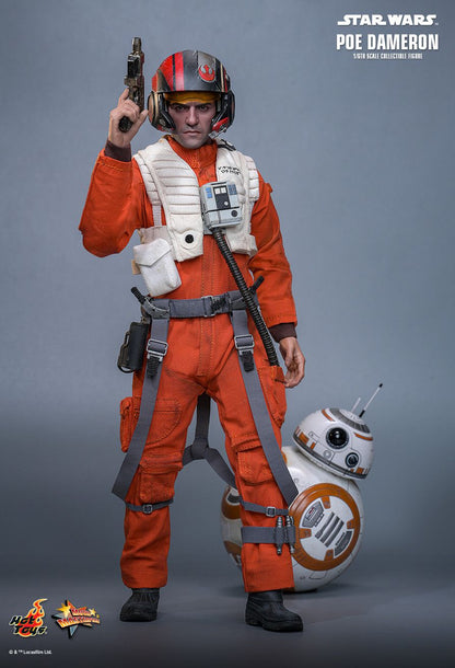 Star Wars Hot Toys  Poe Dameron MMS806 Licensed Action Figure