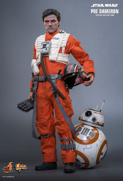 Star Wars Hot Toys  Poe Dameron MMS806 Licensed Action Figure