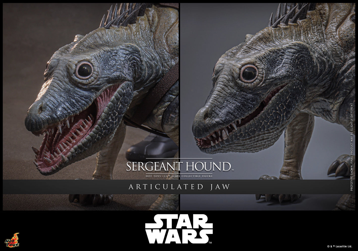 Star Wars Hot Toys Sergeant Hound TMS167 1/6 Licensed Action Figure