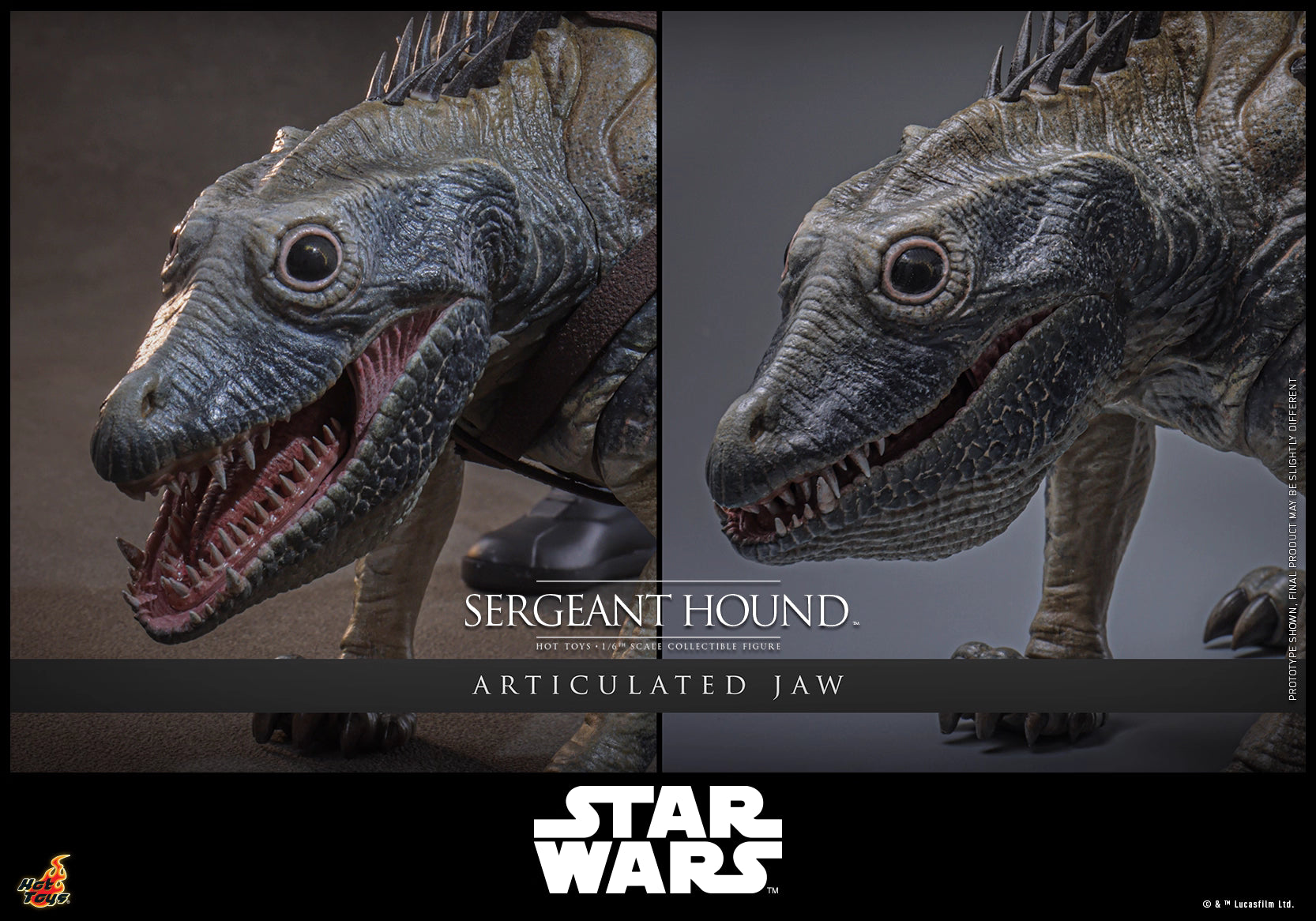 Star Wars Hot Toys Sergeant Hound TMS167 1/6 Licensed Action Figure