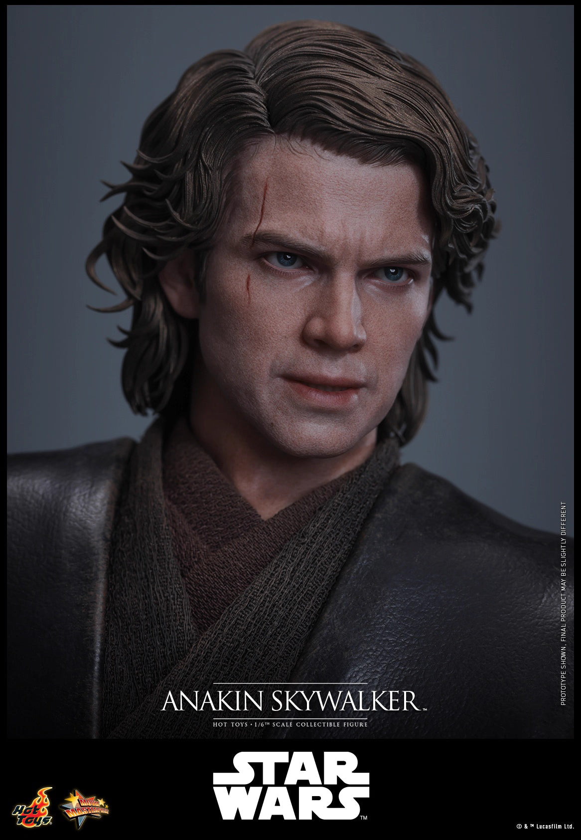 Star Wars Hot Toys Star Wars: Episode III Revenge of the Sith Anakin Skywalker MMS839 1/6 Licensed Action Figure