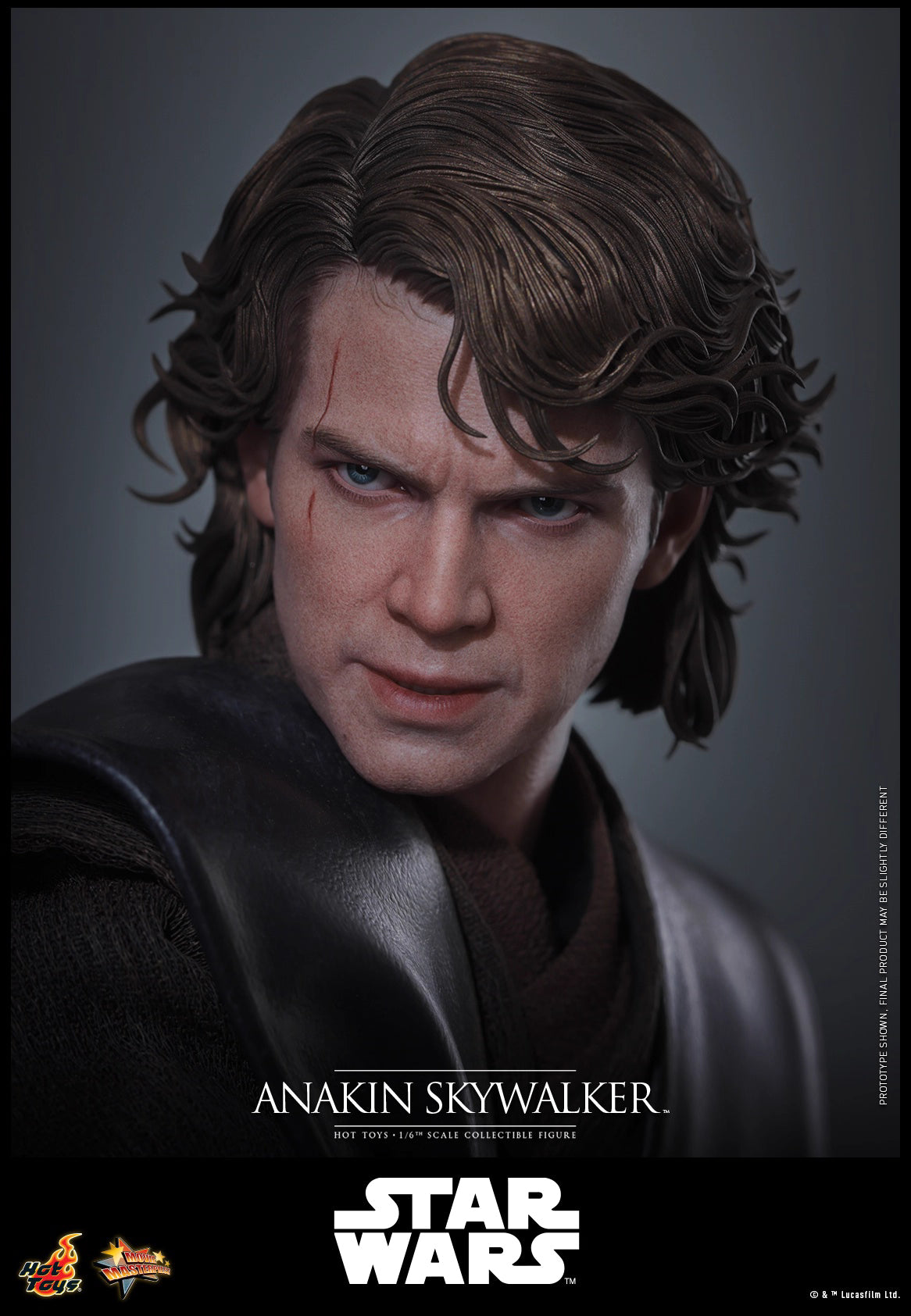 Star Wars Hot Toys Star Wars: Episode III Revenge of the Sith Anakin Skywalker MMS839 1/6 Licensed Action Figure