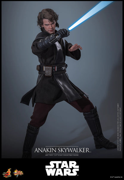 Star Wars Hot Toys Star Wars: Episode III Revenge of the Sith Anakin Skywalker MMS839 1/6 Licensed Action Figure