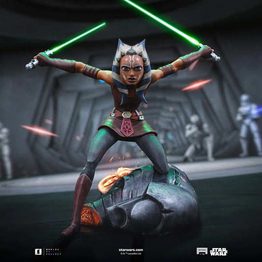 Star Wars Iron Studio Ahsoka Tano LUCSWR202925-10 Licensed Resin Statue