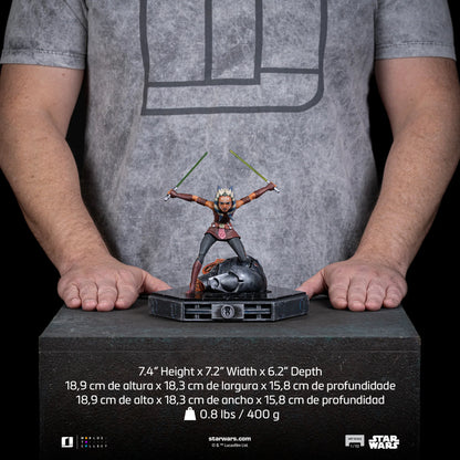 Star Wars Iron Studio Ahsoka Tano LUCSWR202925-10 Licensed Resin Statue