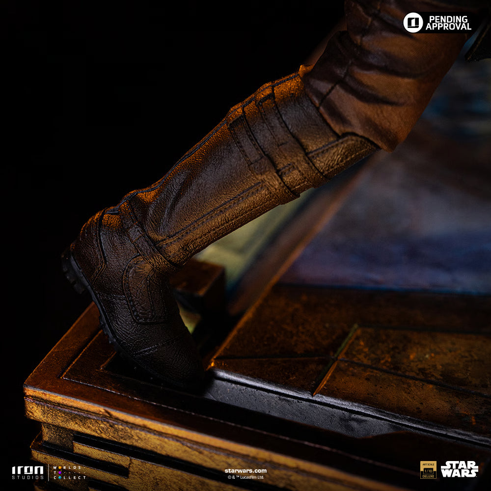 Star Wars Iron Studio Anakin vs Obi-Wan LUCSWR133225-10 1/10 Licensed Resin Statue