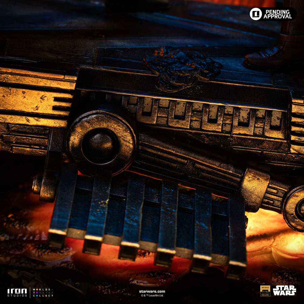 Star Wars Iron Studio Anakin vs Obi-Wan LUCSWR133225-10 1/10 Licensed Resin Statue