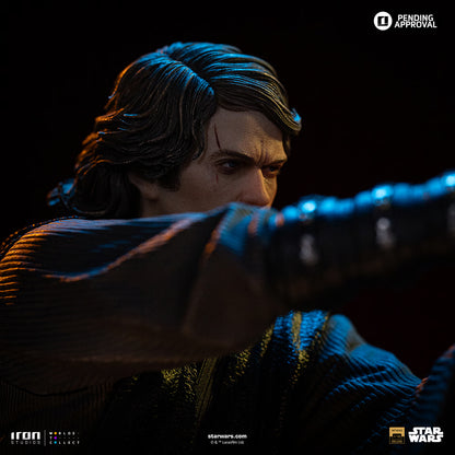 Star Wars Iron Studio Anakin vs Obi-Wan LUCSWR133225-10 1/10 Licensed Resin Statue