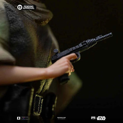 Star Wars Iron Studio Leia and Wicket LUCSWR126625-10 1/10 Licensed Resin Statue