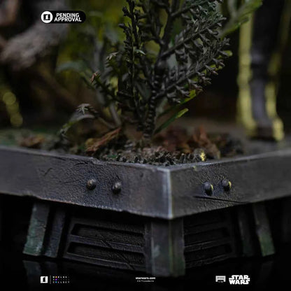 Star Wars Iron Studio Leia and Wicket LUCSWR126625-10 1/10 Licensed Resin Statue