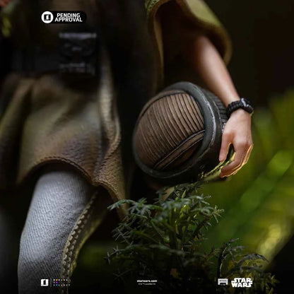 Star Wars Iron Studio Leia and Wicket LUCSWR126625-10 1/10 Licensed Resin Statue
