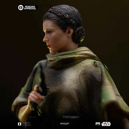 Star Wars Iron Studio Leia and Wicket LUCSWR126625-10 1/10 Licensed Resin Statue