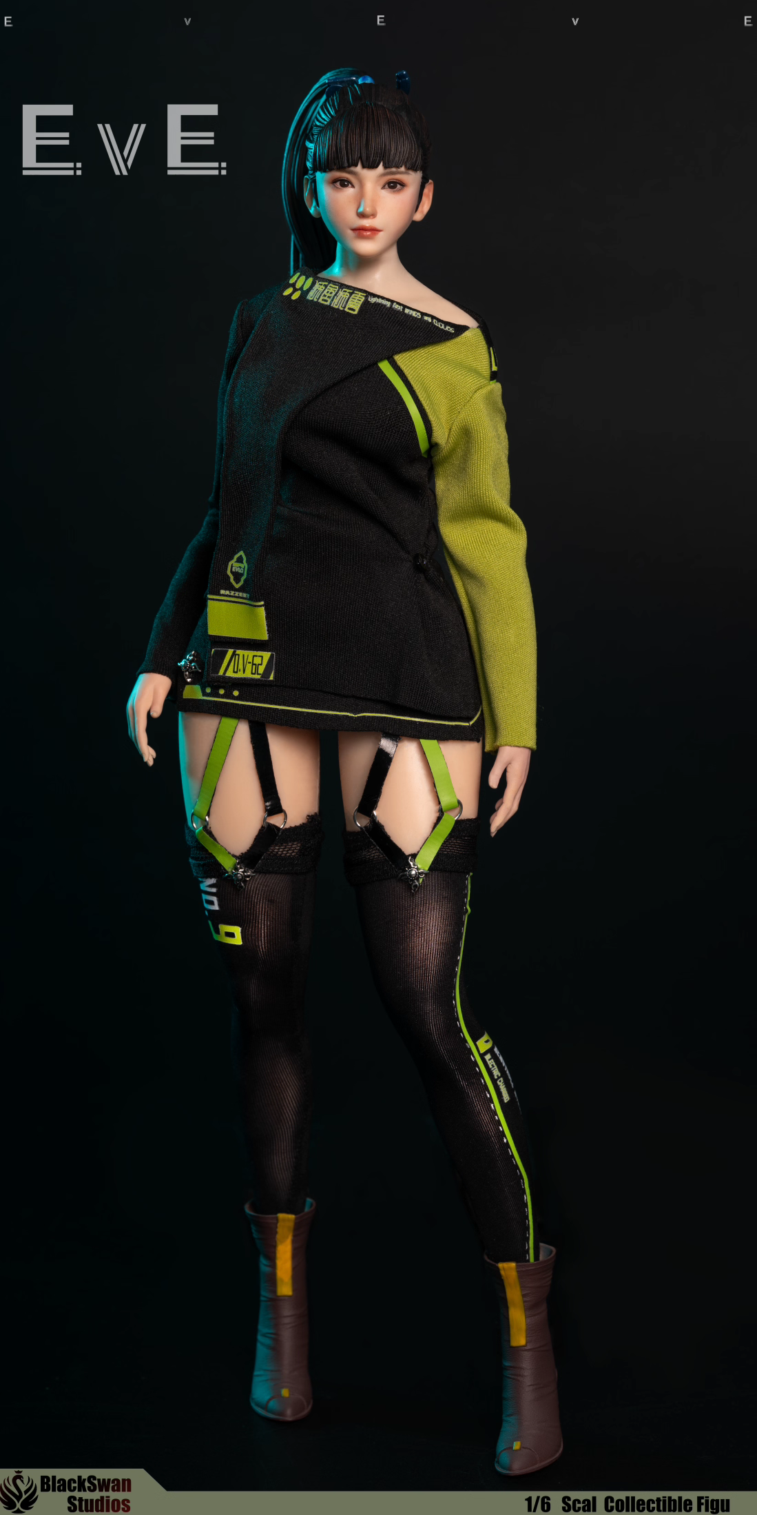 Stellar Blade Black Swan Studio Eve BS001A/B 1/6 Action Figure