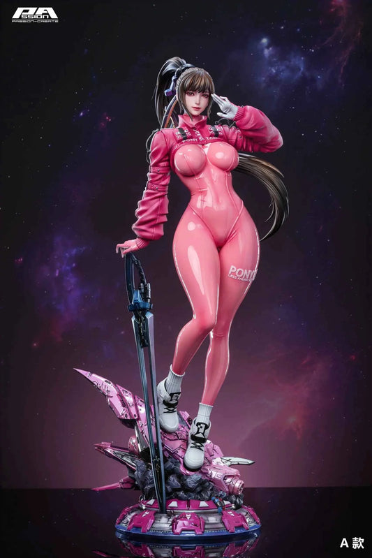 Stellar Blade PA Create Studio Eve & Twin Ponytail Alice Resin Statue