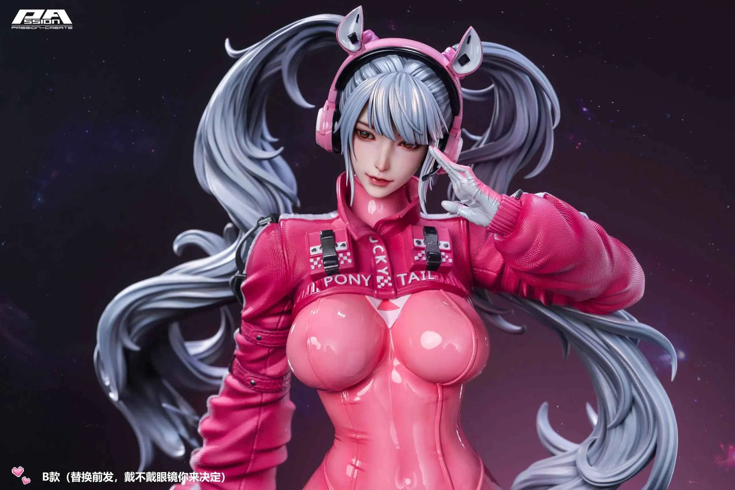 Stellar Blade PA Create Studio Eve & Twin Ponytail Alice Resin Statue