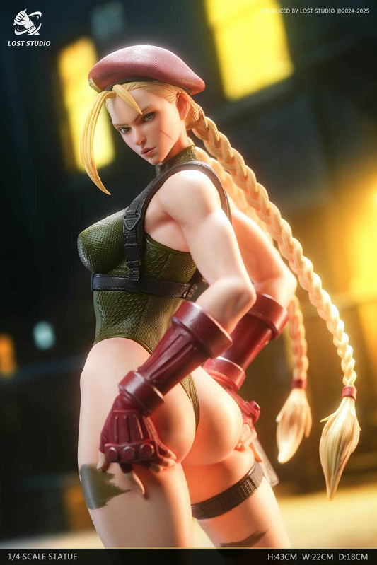 Street Fighter LOST Studio Killer Bee Cammy White Resin Statue