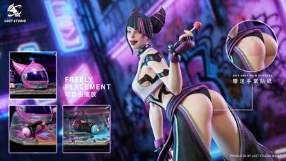 Street Fighter LOST Studio Spider Girl Han Juri 1/4 Resin Statue