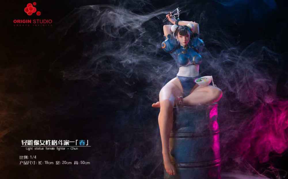 Street Fighter Origin Studio Chun Li Resin Statue
