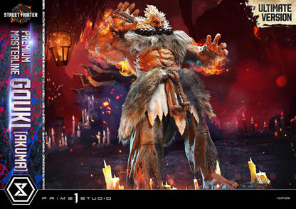 Street Fighter Prime 1 Studio Akuma PMSF6-04UTS 1/4 Licensed Resin Statue