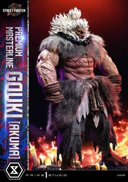Street Fighter Prime 1 Studio Akuma PMSF6-04UTS 1/4 Licensed Resin Statue