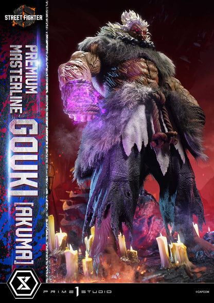 Street Fighter Prime 1 Studio Akuma PMSF6-04UTS 1/4 Licensed Resin Statue