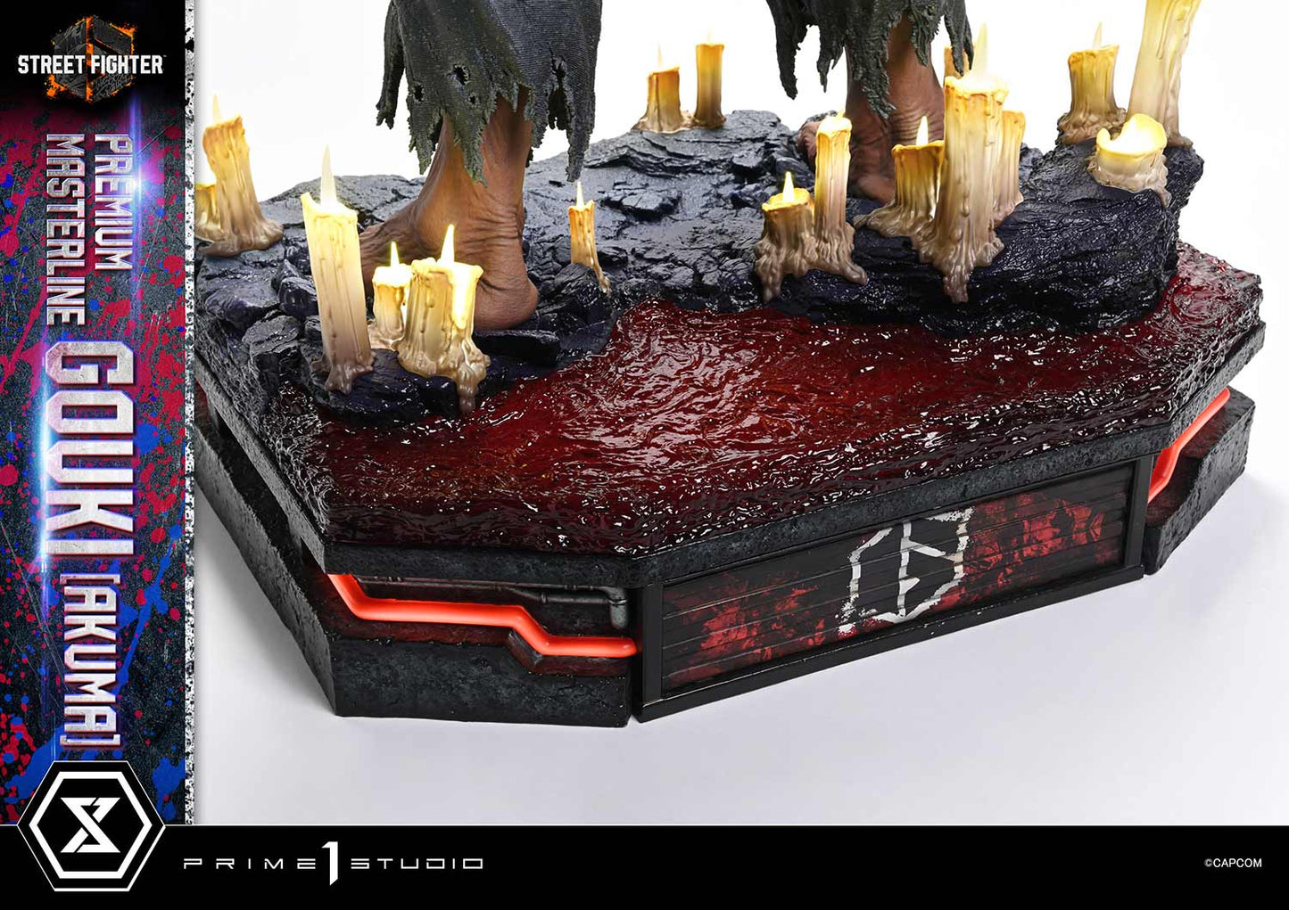 Street Fighter Prime 1 Studio Akuma PMSF6-04UTS 1/4 Licensed Resin Statue