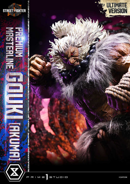 Street Fighter Prime 1 Studio Akuma PMSF6-04UTS 1/4 Licensed Resin Statue