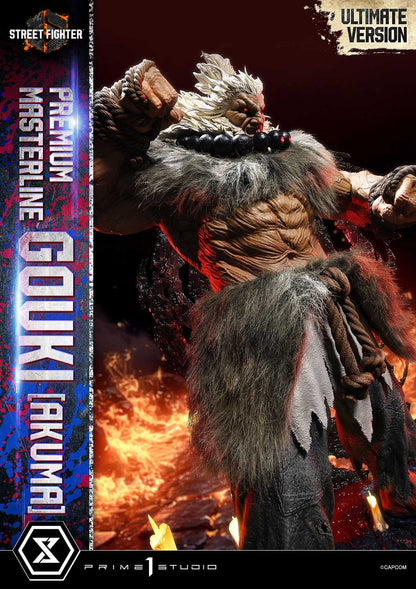 Street Fighter Prime 1 Studio Akuma PMSF6-04UTS 1/4 Licensed Resin Statue