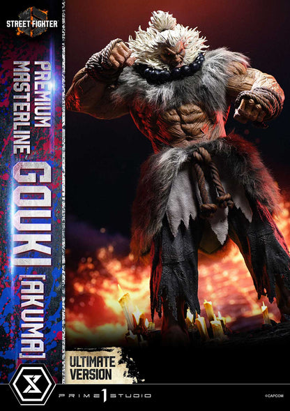 Street Fighter Prime 1 Studio Akuma PMSF6-04UTS 1/4 Licensed Resin Statue